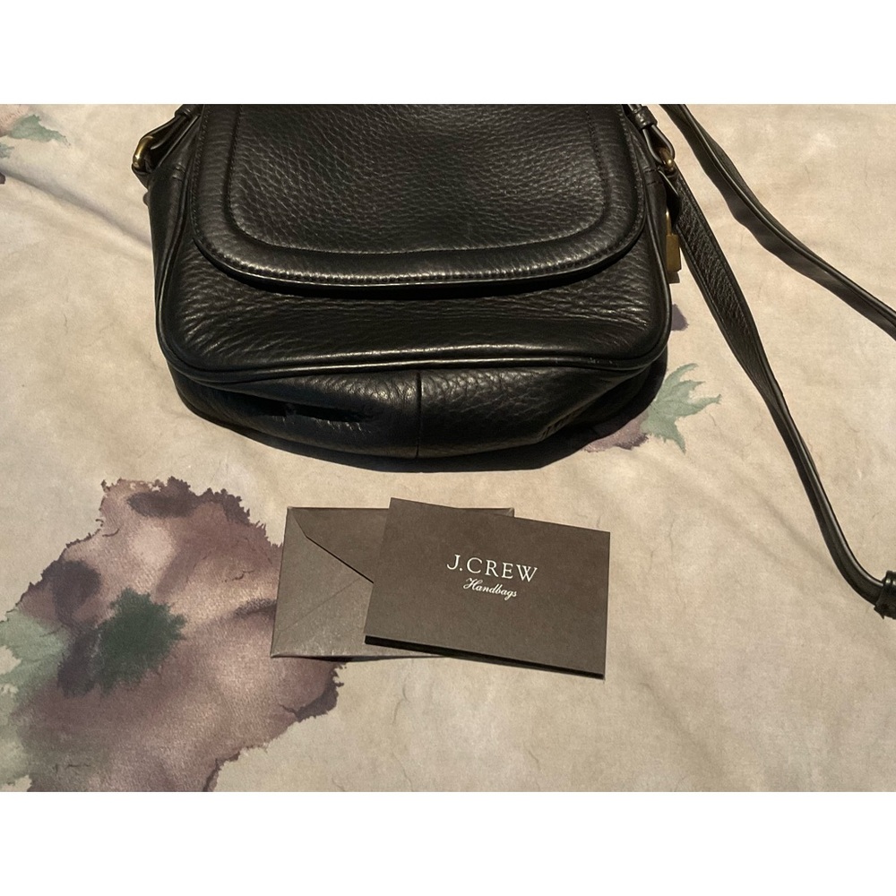 J Crew leather handbag